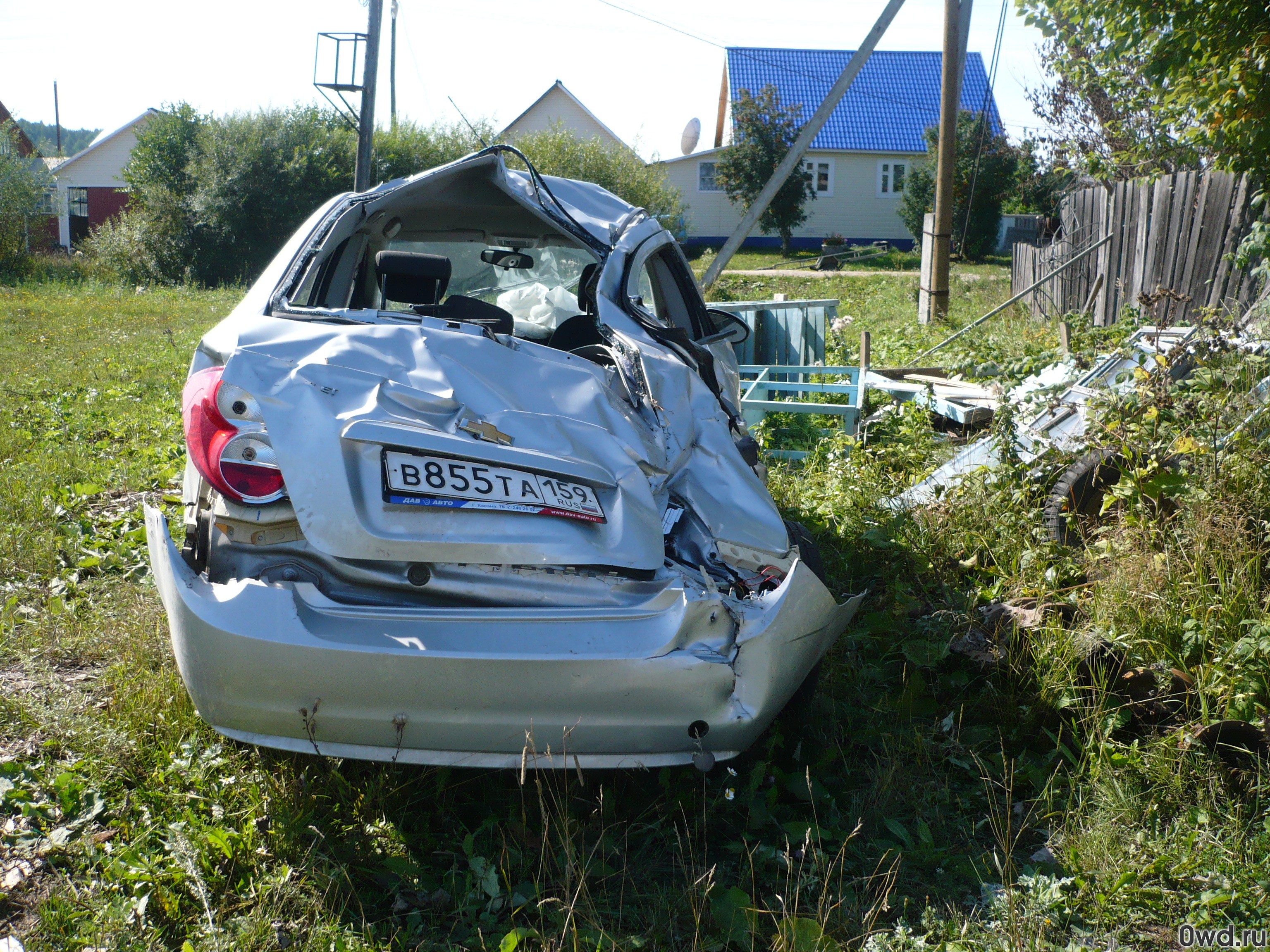 Битый автомобиль Chevrolet Aveo (2013) в Орде